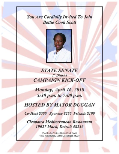 Campaign Kick-off flyer.